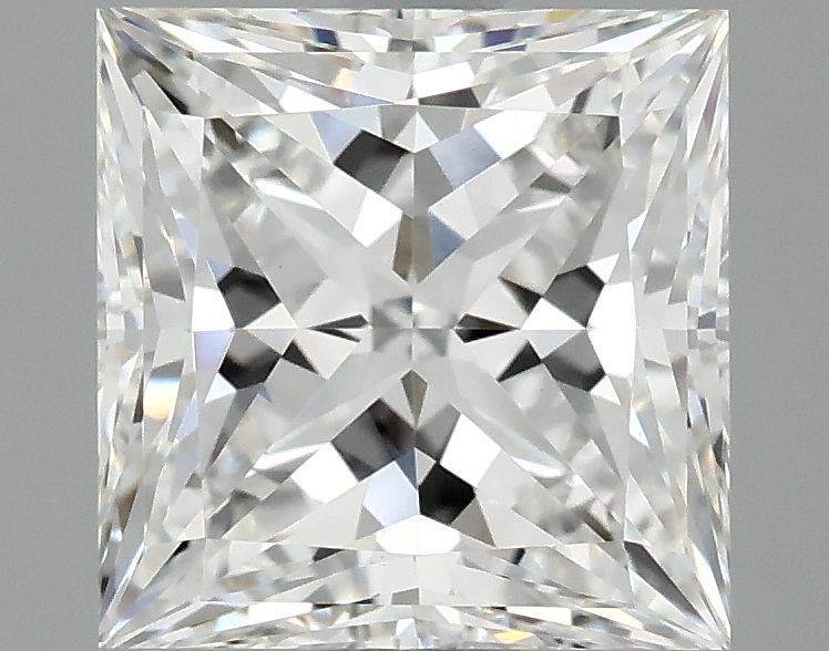 2.08 ct. princess Lab Grown Diamond front image