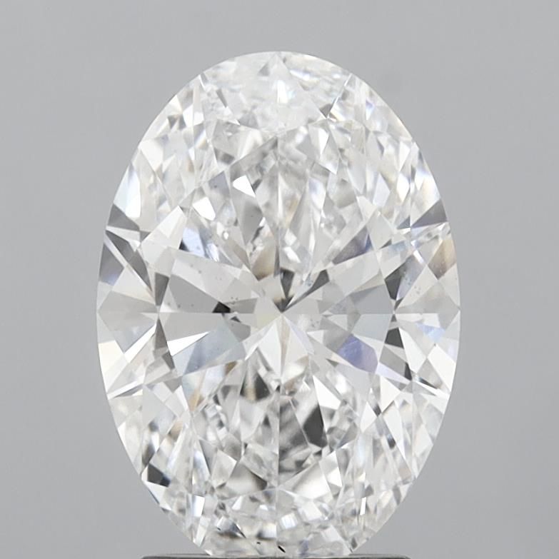 2.78 ct. oval Lab Grown Diamond front image