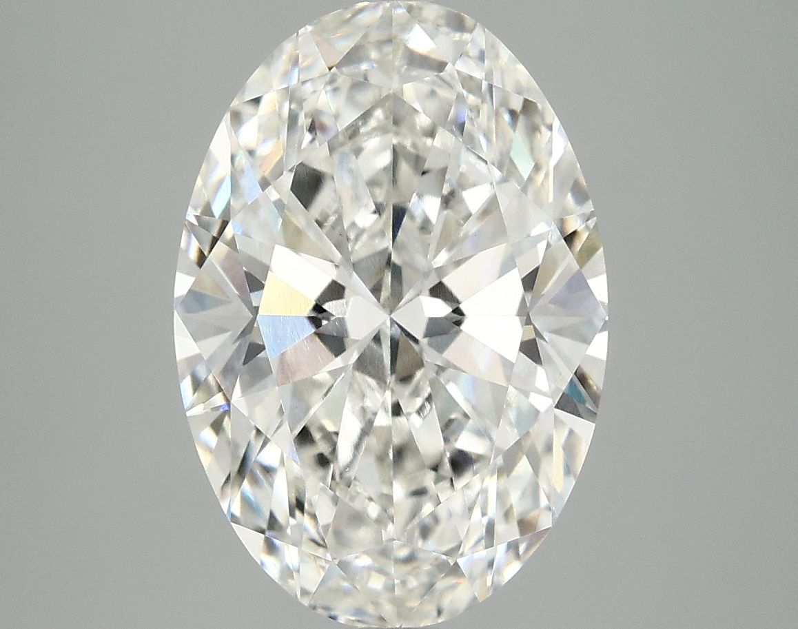 4.02 ct. oval Lab Grown Diamond front image