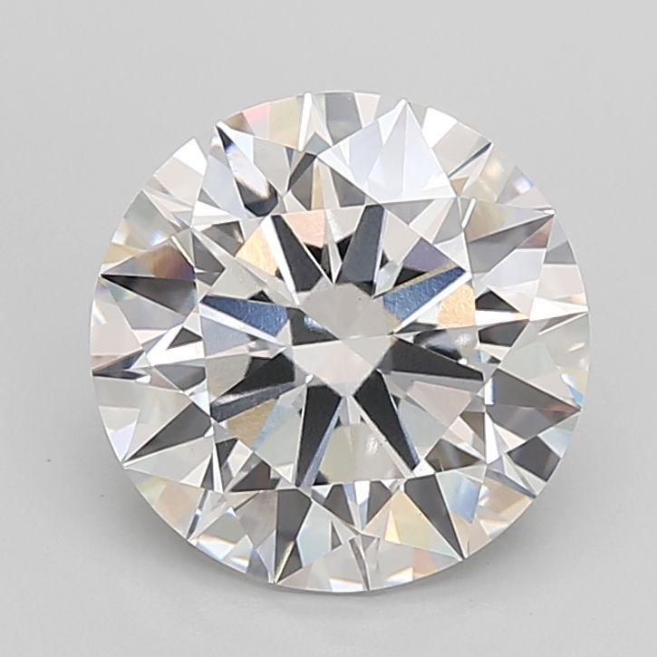 5.71 ct. round Lab Grown Diamond front image