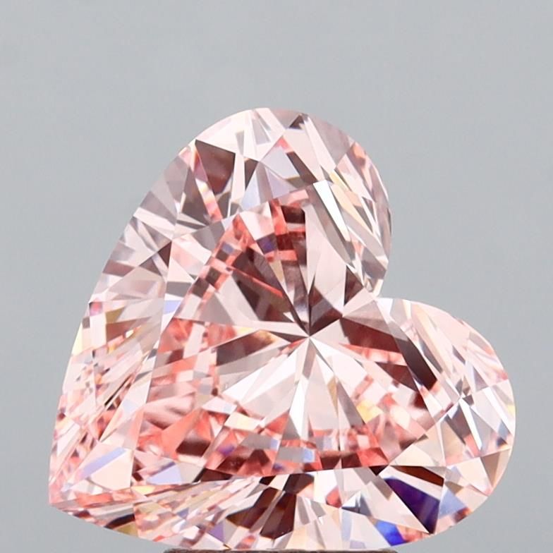 5.01 ct. heart Lab Grown Diamond front image