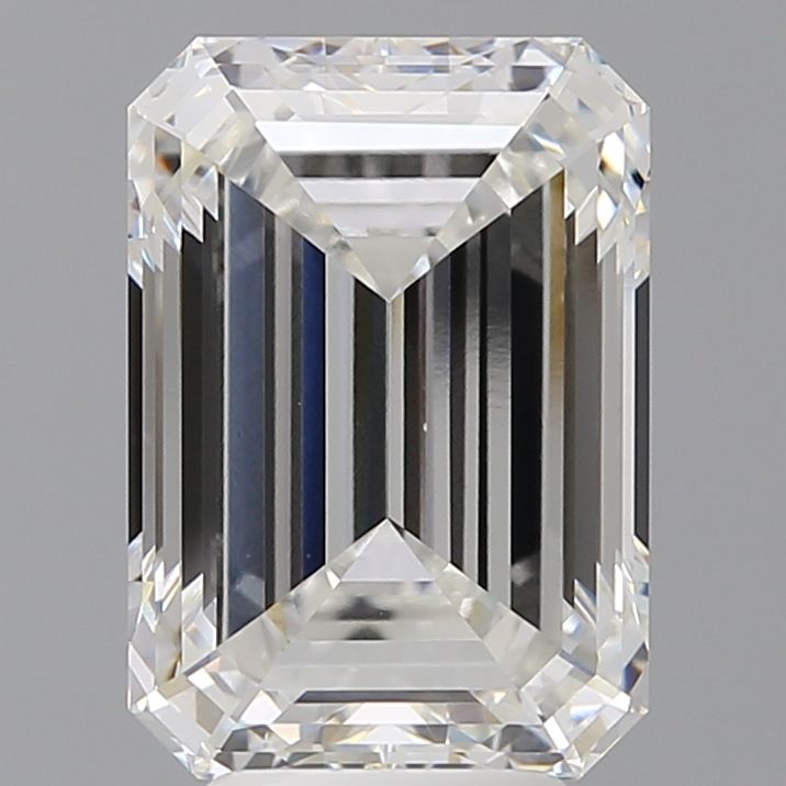5.52 ct. emerald Lab Grown Diamond front image