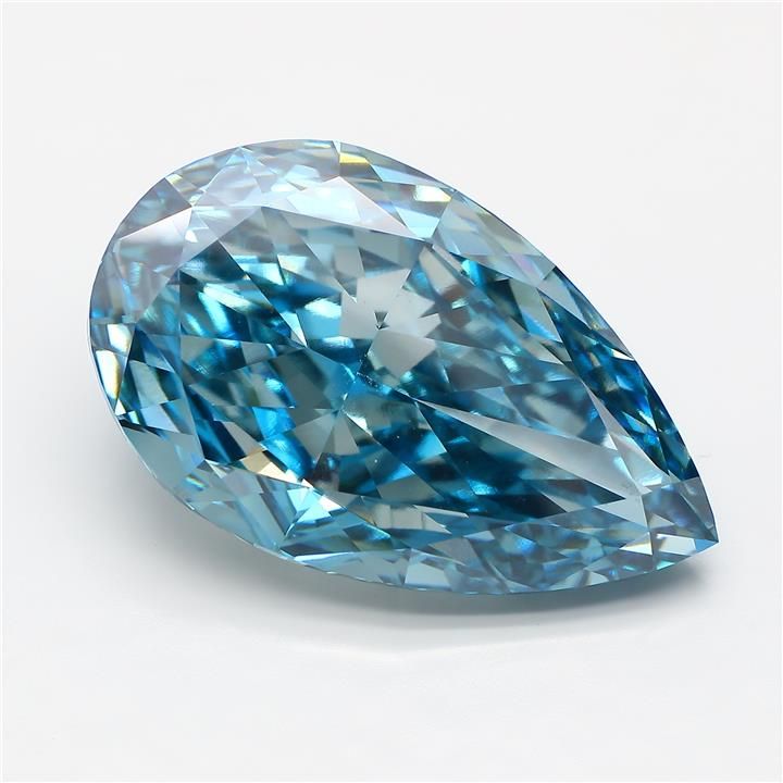 32.67 ct. pear Lab Grown Diamond front image