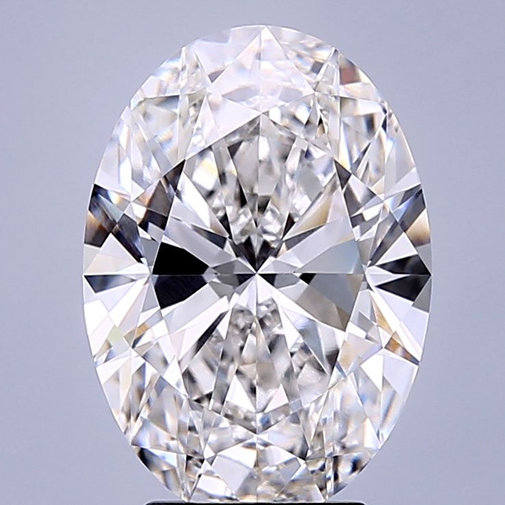 4.02 ct. oval Lab Grown Diamond front image