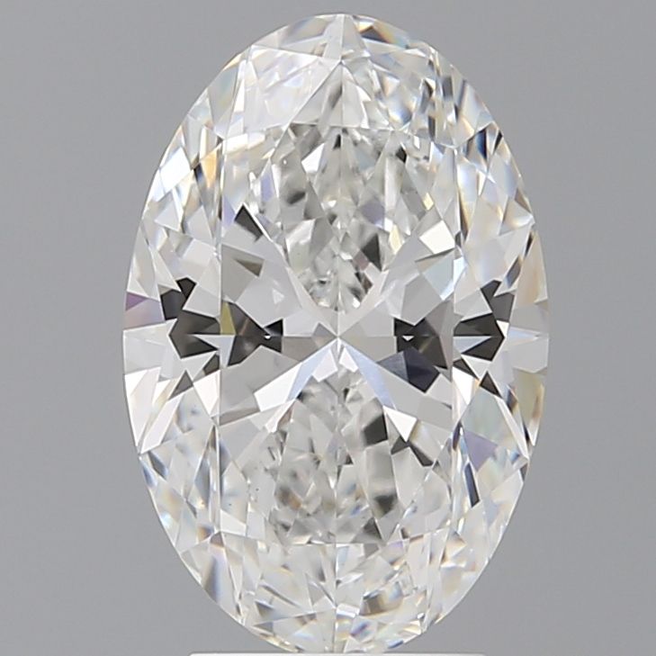 3.58 ct. oval Lab Grown Diamond front image