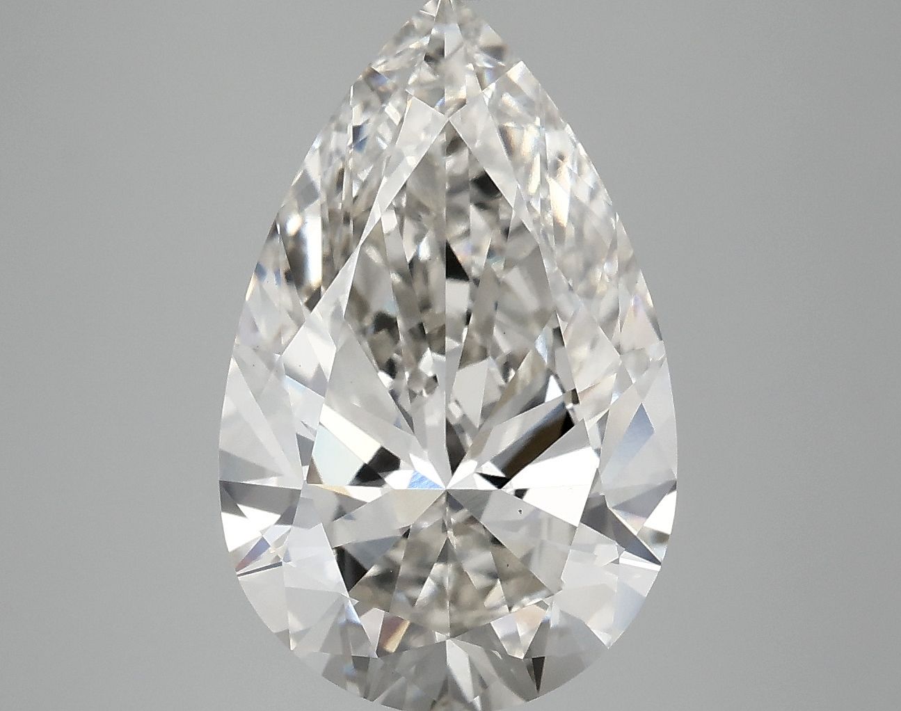 5.01 ct. pear Lab Grown Diamond front image