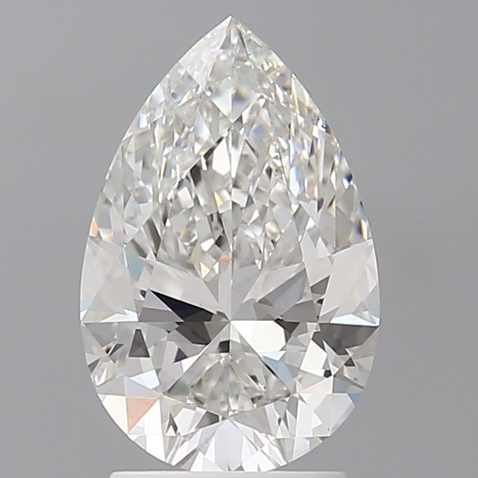 2.50 ct. pear Lab Grown Diamond front image