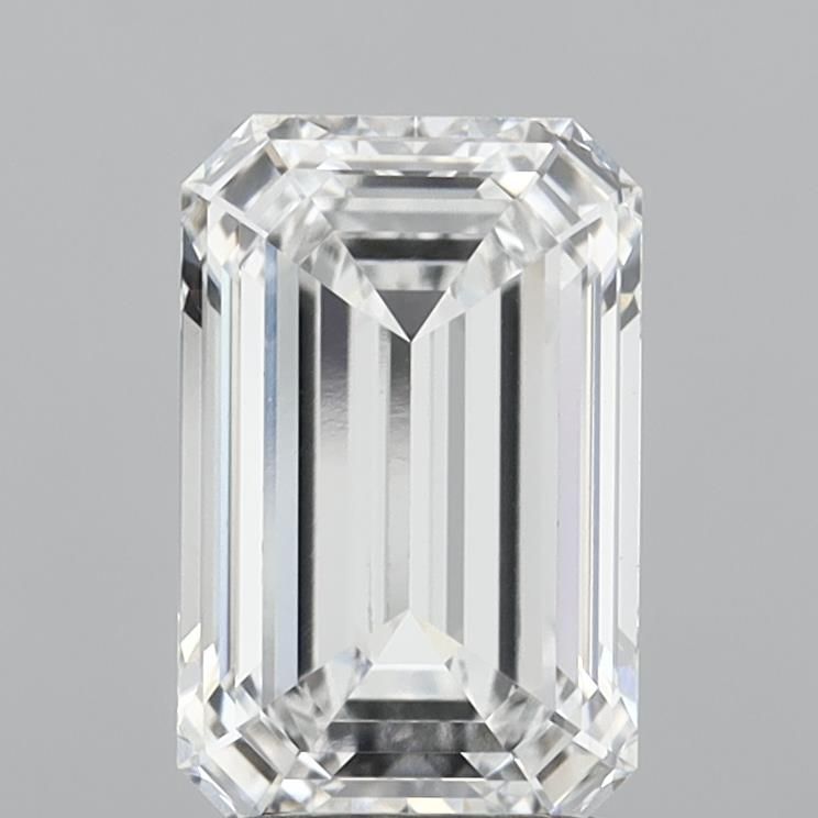 2.58 ct. emerald Lab Grown Diamond front image