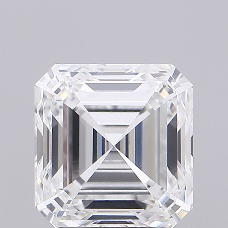 3 carat e VVS2 EX Cut IGI asscher diamond