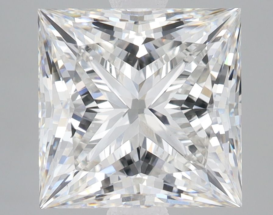 4.28 ct. princess Lab Grown Diamond front image
