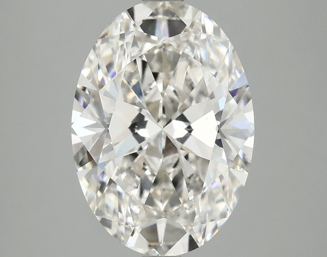 4.10 ct. oval Lab Grown Diamond front image