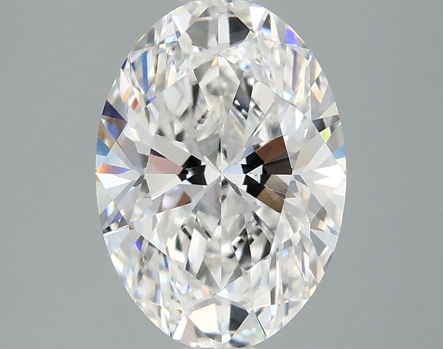 2.10 ct. oval Lab Grown Diamond front image