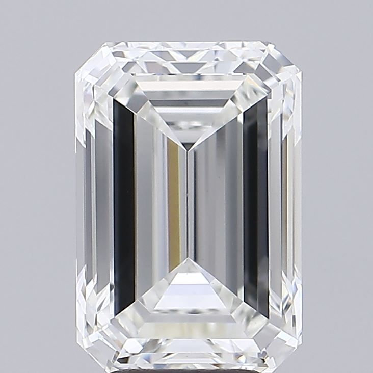 5.02 ct. emerald Lab Grown Diamond front image