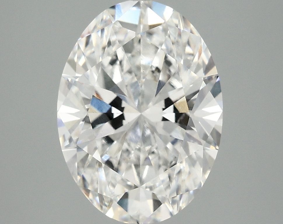 3.02 ct. oval Lab Grown Diamond front image