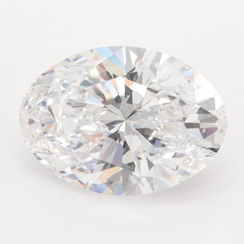 Diament LG owalny, 3.07 ct, D, IF