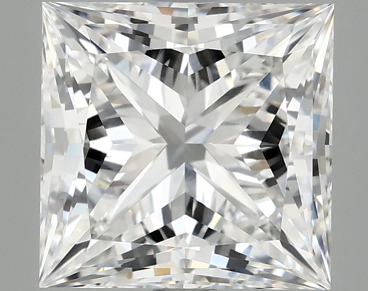 4.09 ct. princess Lab Grown Diamond front image