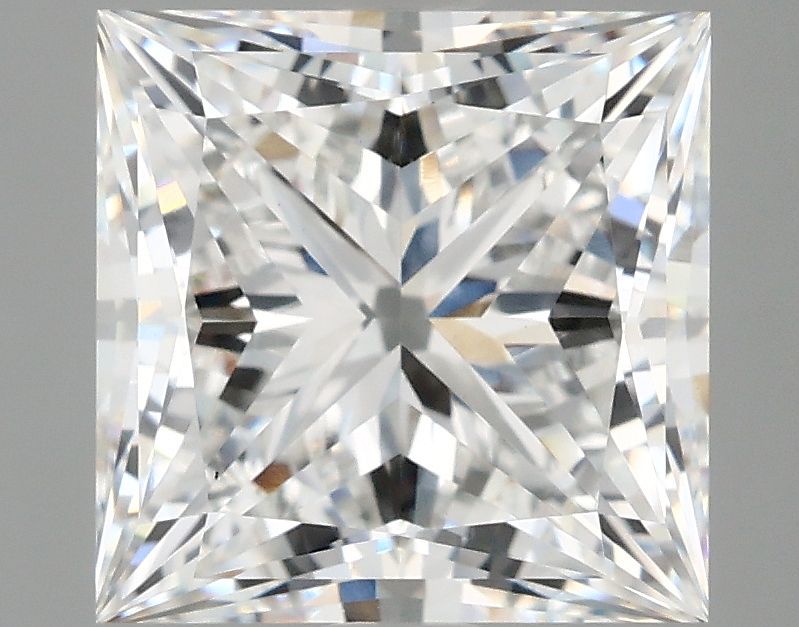 4.13 ct. princess Lab Grown Diamond front image