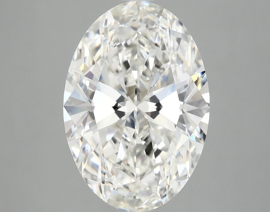 3.89 ct. oval Lab Grown Diamond front image
