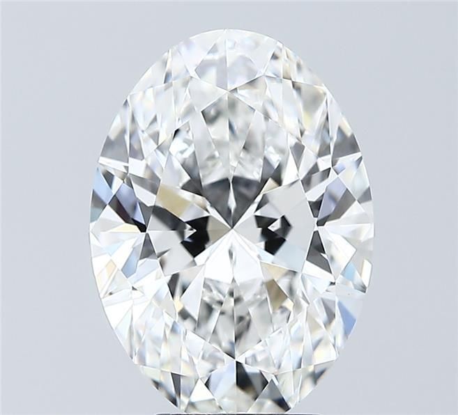 4.08 ct. oval Lab Grown Diamond front image