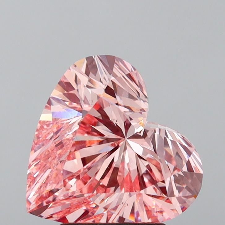 3.14 ct. heart Lab Grown Diamond front image