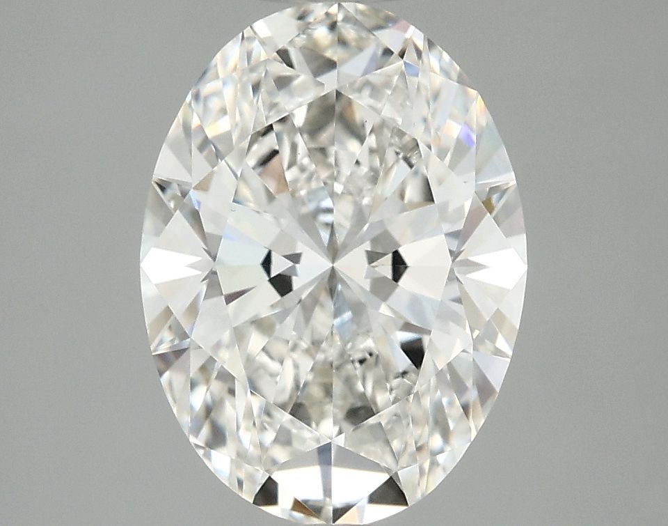 3.09 ct. oval Lab Grown Diamond front image