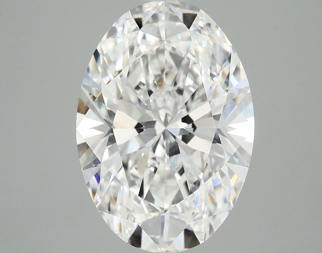 4.09 ct. oval Lab Grown Diamond front image