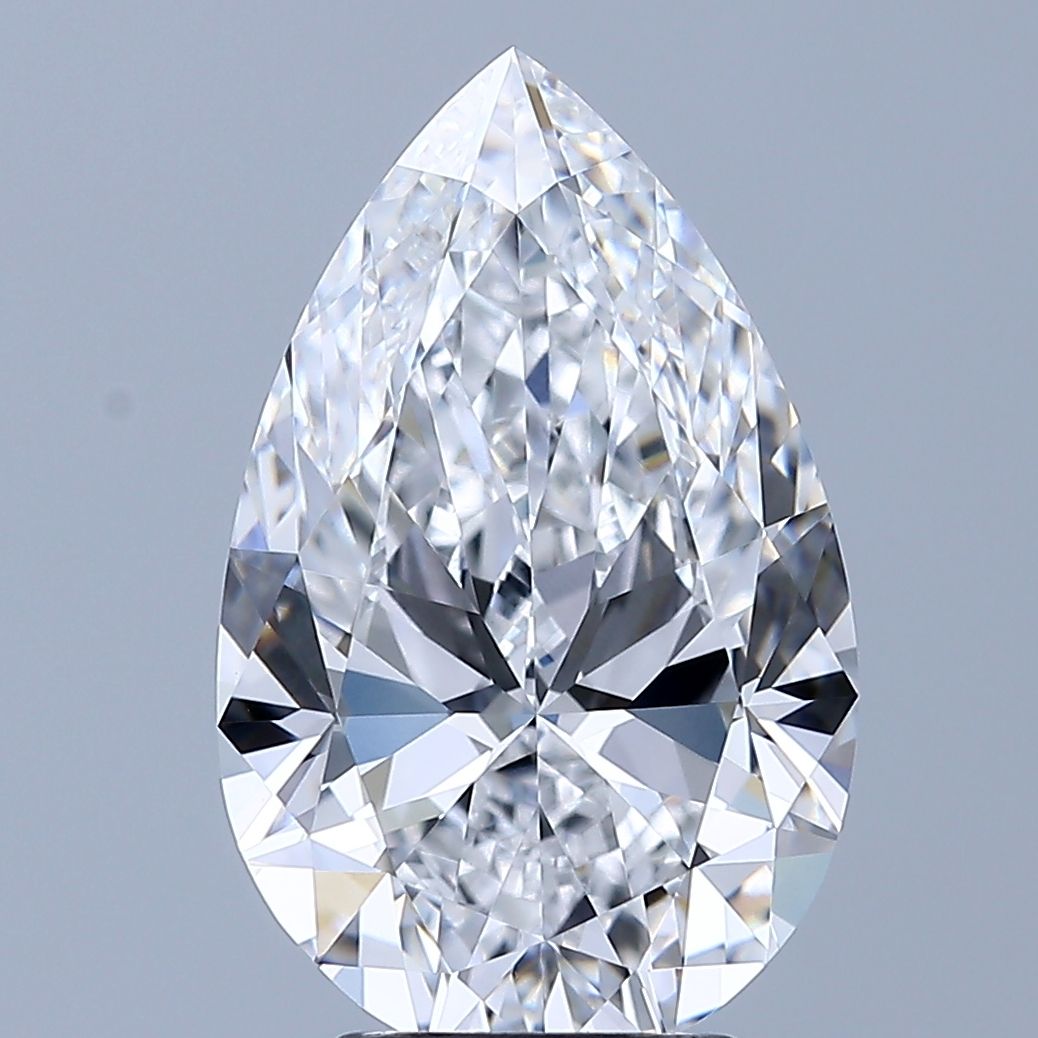 3.70 ct. pear Lab Grown Diamond front image