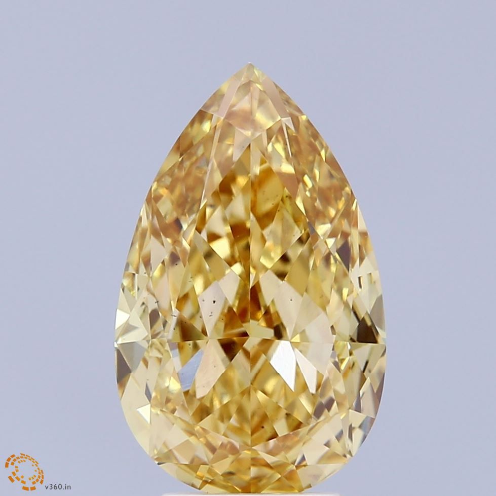 5.04 ct. pear Lab Grown Diamond front image