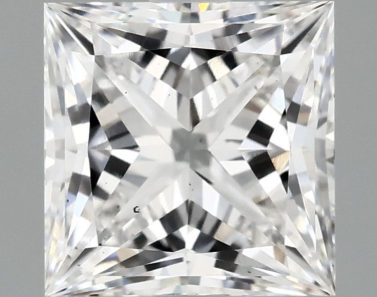2.07 ct. princess Lab Grown Diamond front image
