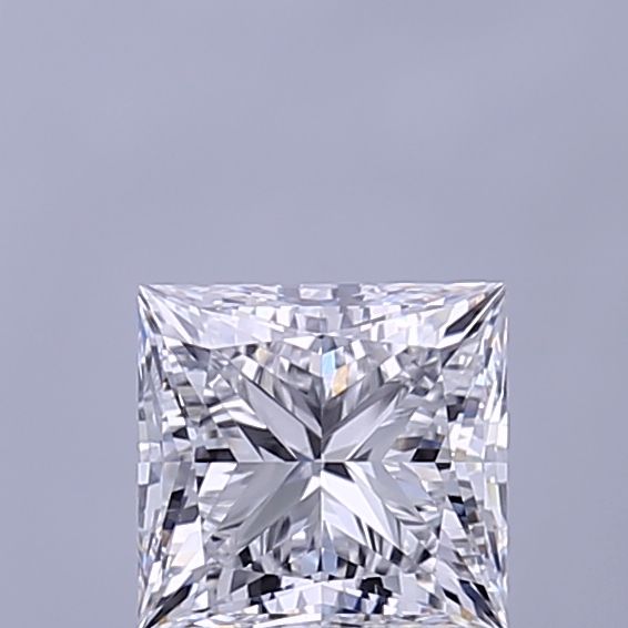1.25 ct. princess Lab Grown Diamond front image