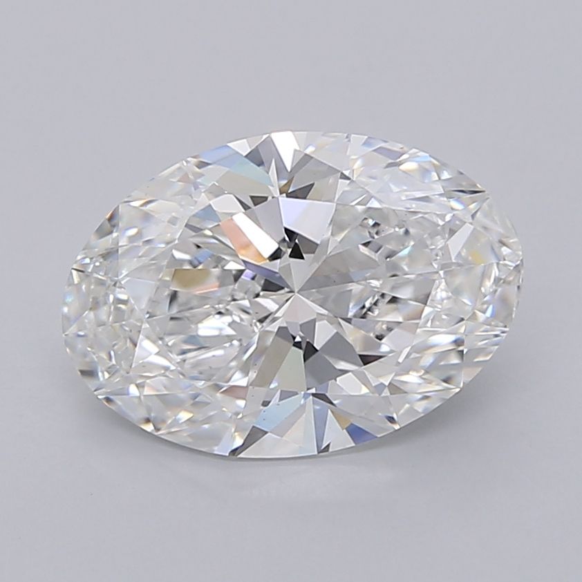 3.01 ct. oval Lab Grown Diamond front image