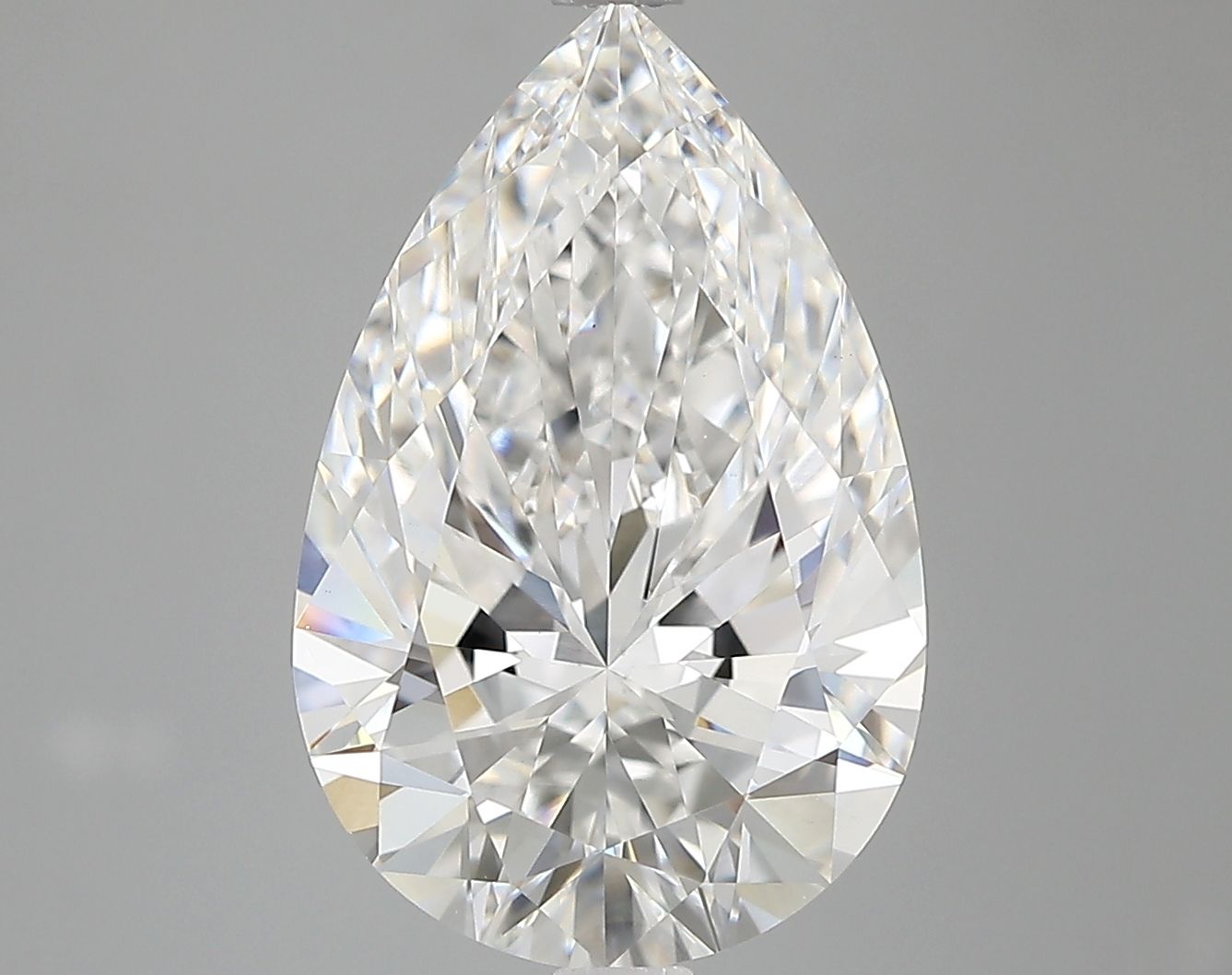 4.06 ct. pear Lab Grown Diamond front image