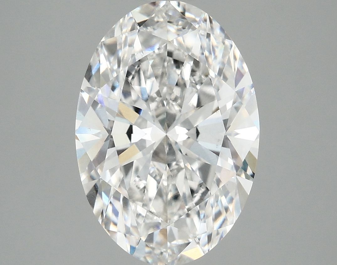 4.05 ct. oval Lab Grown Diamond front image