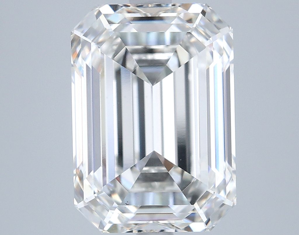 5.54 ct. emerald Lab Grown Diamond front image