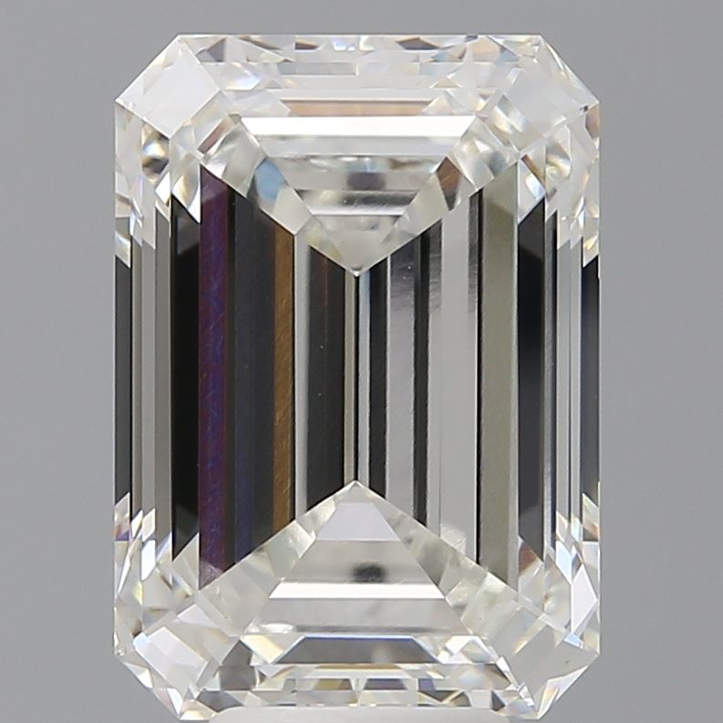 7.60 ct. emerald Lab Grown Diamond front image