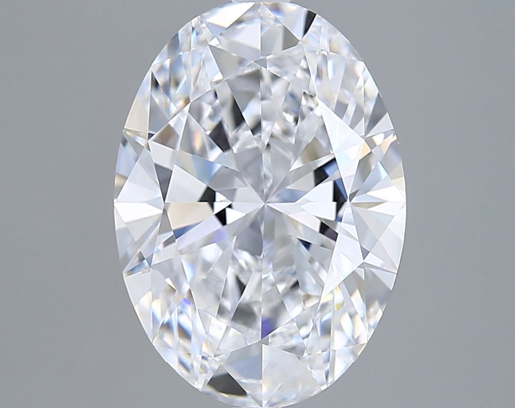 5.02 ct. oval Lab Grown Diamond front image