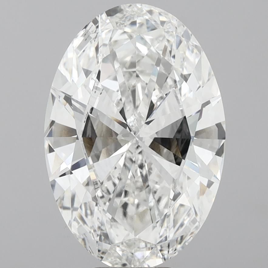 10.00 ct. oval Lab Grown Diamond front image