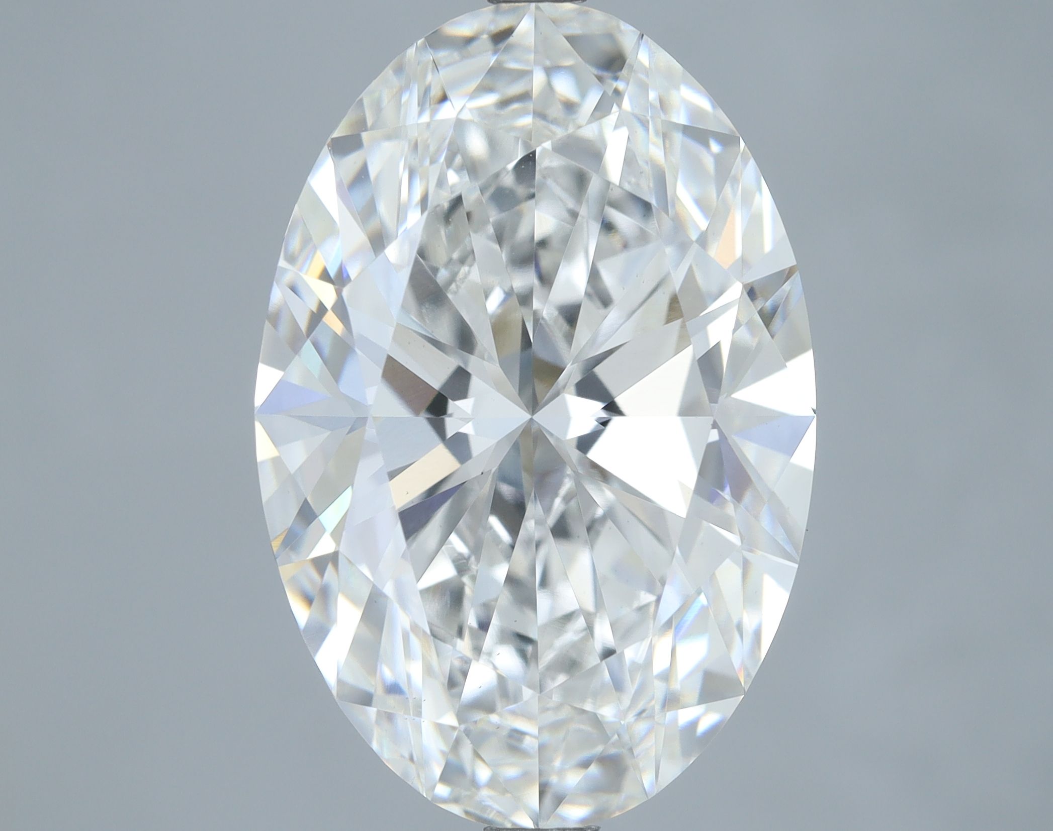 7.11 ct. oval Lab Grown Diamond front image
