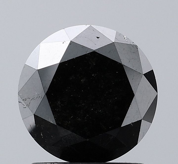 1.9 Carat Round Diamond Black VS1