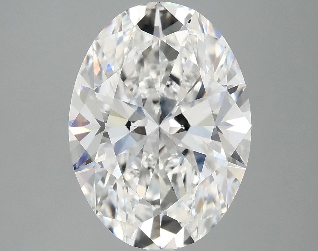 4.02 ct. oval Lab Grown Diamond front image