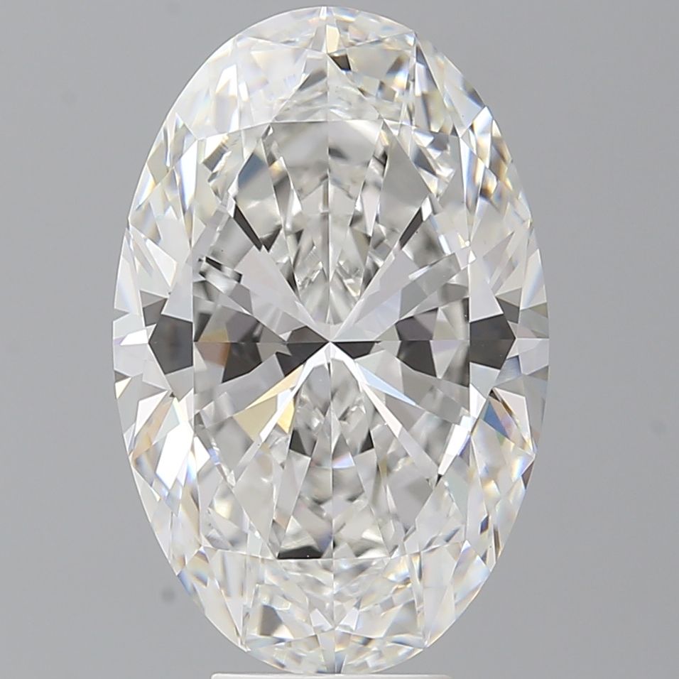 7.60 ct. oval Lab Grown Diamond front image