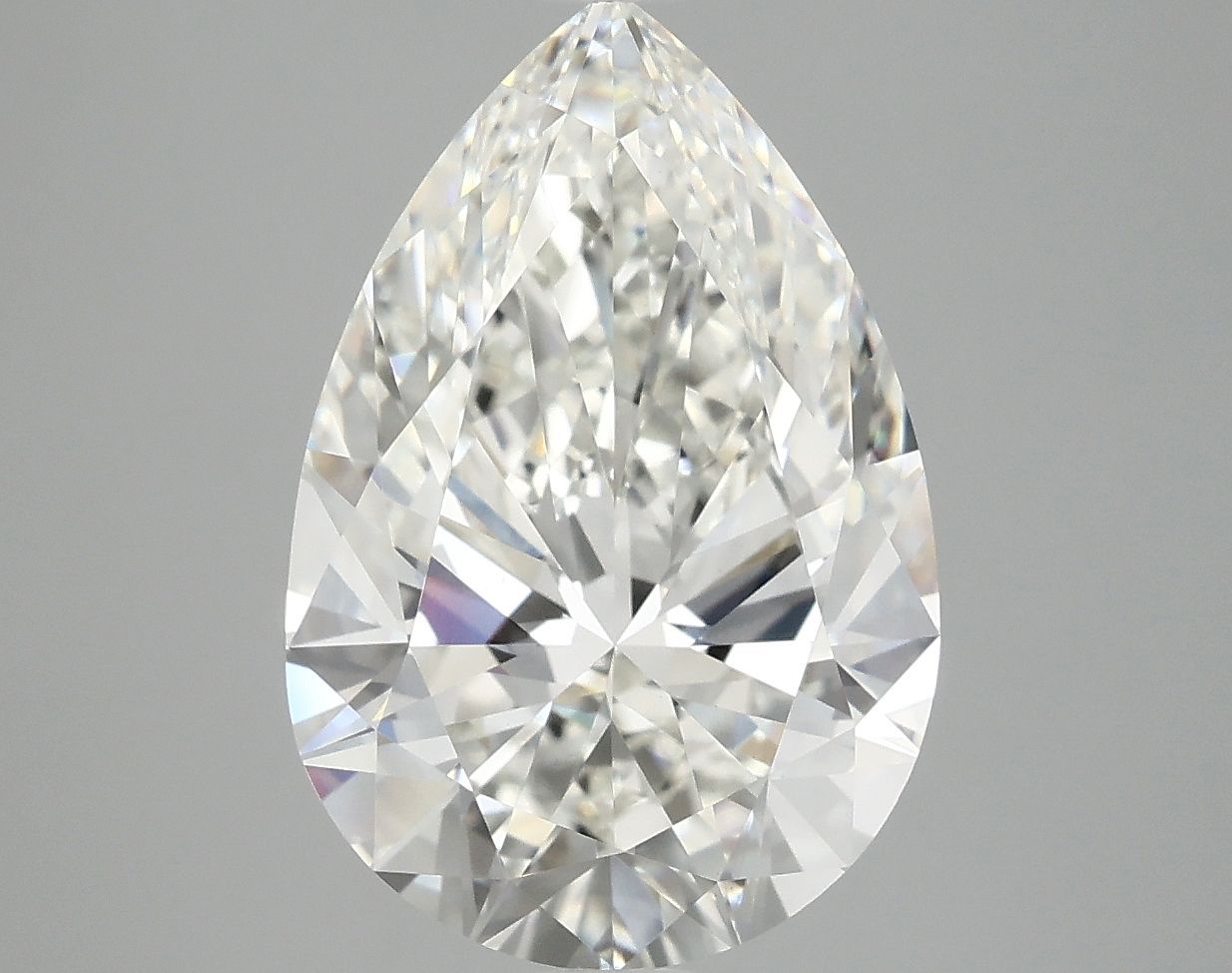 4.96 ct. pear Lab Grown Diamond front image