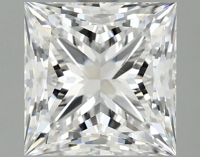 2.07 ct. princess Lab Grown Diamond front image