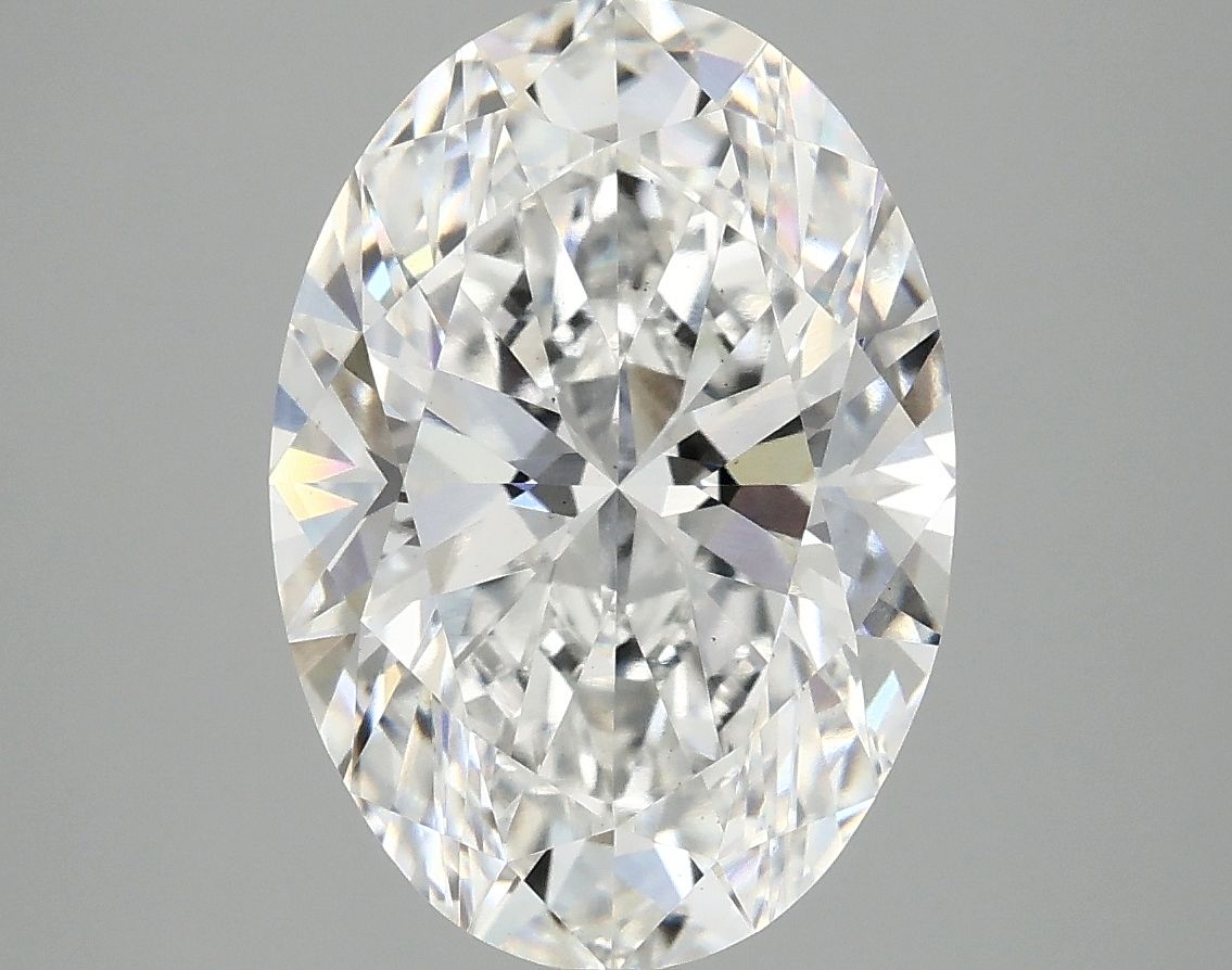 4.02 ct. oval Lab Grown Diamond front image