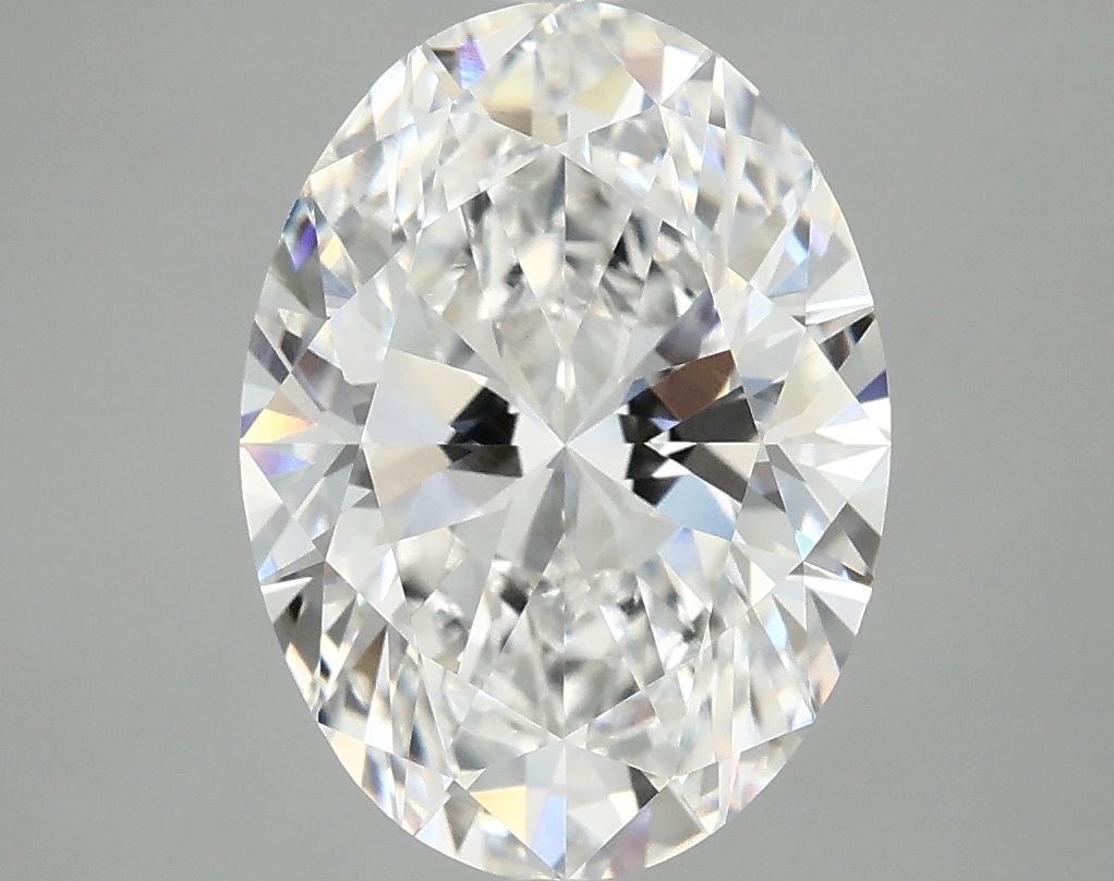 3.90 ct. oval Lab Grown Diamond front image
