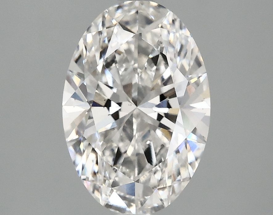 2.10 ct. oval Lab Grown Diamond front image