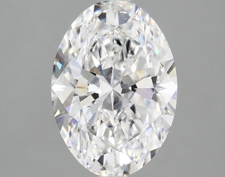 2.05 ct. oval Lab Grown Diamond front image