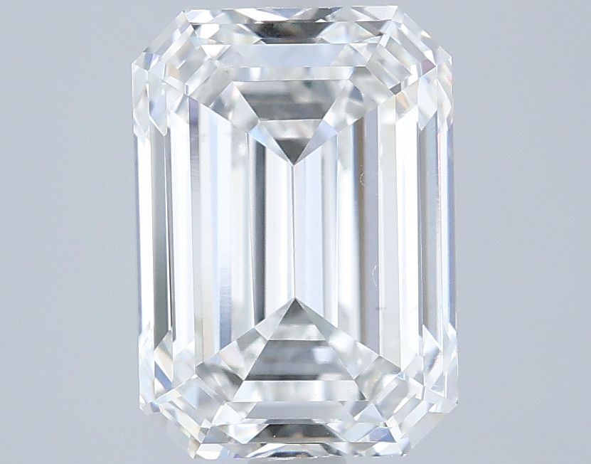 3.04 ct. emerald Lab Grown Diamond front image