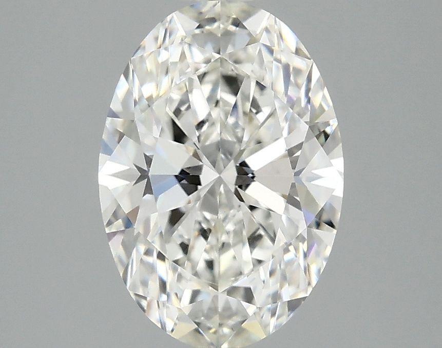 2.06 ct. oval Lab Grown Diamond front image