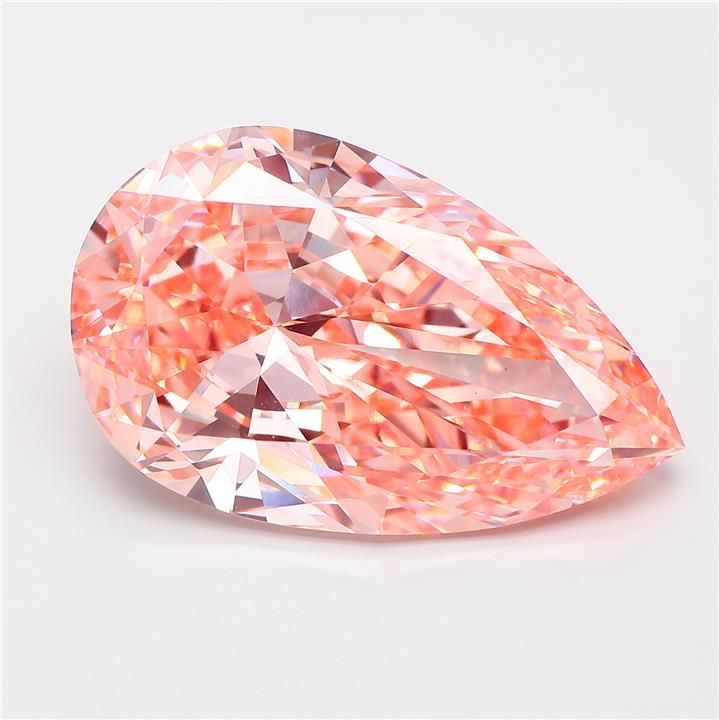 15.15 ct. pear Lab Grown Diamond front image
